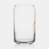roze strikken blikvorm glas (Voorkant)