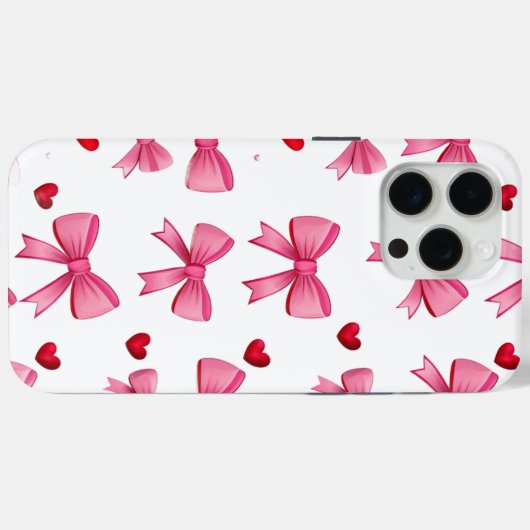 Roze Strikken Case-Mate iPhone Case (Achterkant (horizontaal))