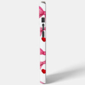 Roze Strikken Case-Mate iPhone Case (Achterkant / Links)