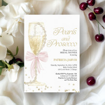 Roze Strikken Parels en Prosecco Bruidsdiner