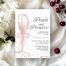 Roze Strikken Parels en Prosecco Bruidsdiner