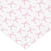 Roze Strikken Tafel Runner Korte Tafelloper (Hoek)