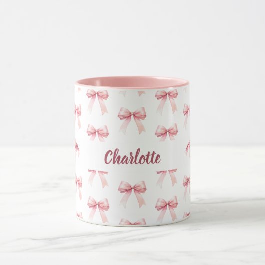 Roze striknaam mok (Midden)