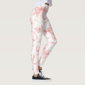 Roze Strikpatroon Leggings (Rechts)