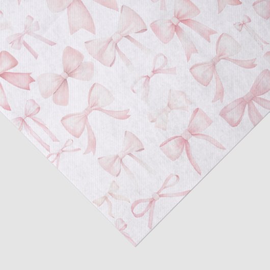 roze strikpatroon tissuepapier (Detail)