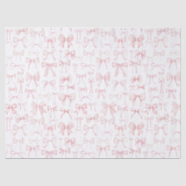 roze strikpatroon tissuepapier