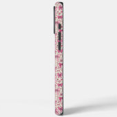 Roze Strikte Boog Doodle Patroon Coquette Stijl Case-Mate iPhone Case (Achterkant / Links)