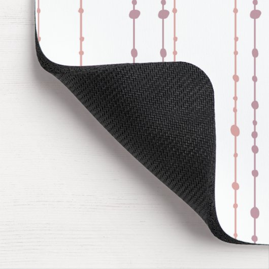 Roze String dot muis pad Muismat (Hoek)