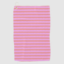 Roze Stripe Golf Towel