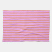 Roze Stripe Kitchen Towel Theedoek (Horizontaal)