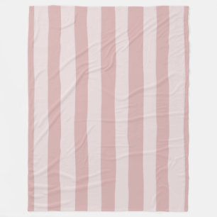 Roze Stripe Patroon Twee prachtige schaduwen van r Fleece Deken