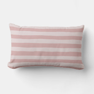 Roze Stripe Patroon Twee prachtige schaduwen van r Kussen