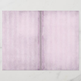 Roze Striped  Journal Page