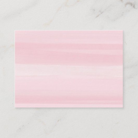 Roze Stripes Display Shower Enclosure Kaart (Achterkant)