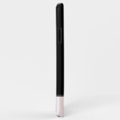 Roze stripes Eiffeltoren Case-Mate iPhone Case (Achterkant/rechts)