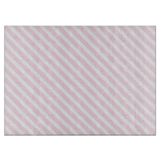 Roze stripkaart snijplank (Voorkant)