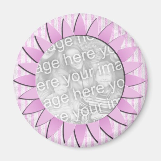 Roze stripper magneet (Voorkant)