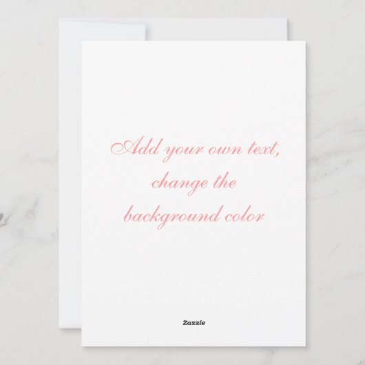 Roze strips - Teddy Bear met Valentijnse  Hart Feestdagenkaart (Achterkant)