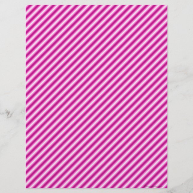 Roze striptekening papier (Voorkant)