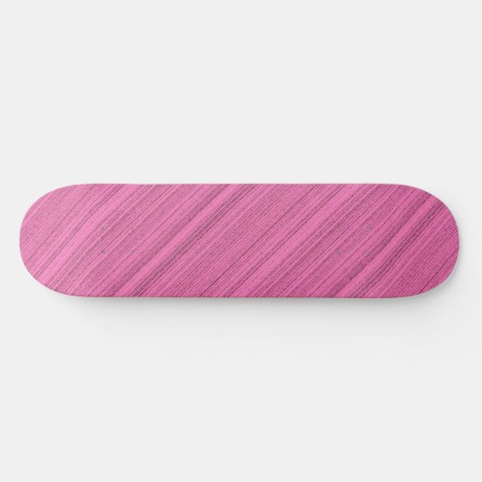 Roze stroken persoonlijk skateboard (Horizontaal)