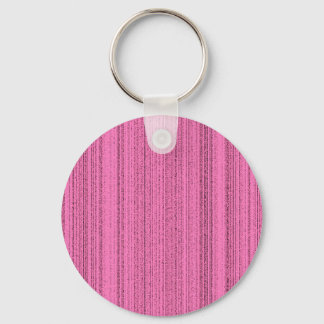 Roze stroken sleutelhanger