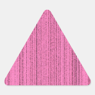 Roze stroken sticker