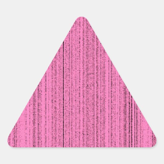 Roze stroken sticker (Voorkant)