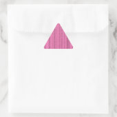 Roze stroken sticker (Tas)