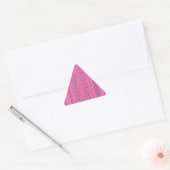 Roze stroken sticker (Envelop)
