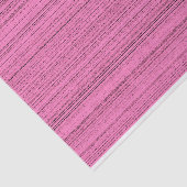 Roze stroken tissuepapier (Detail)