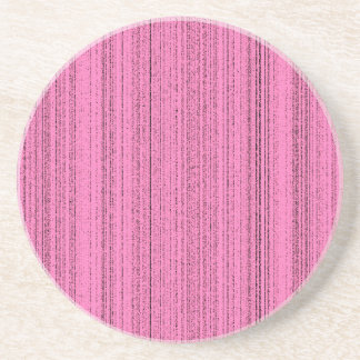 Roze stroken zandsteen onderzetter