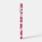 Roze Strooideeg Pattern iPhone 15 Case (Linkerkant)