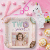 Roze Strooideeg Thema Papieren Bordje (Feest)