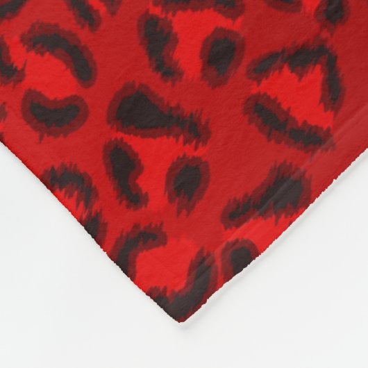 Roze strooktextuurpatroon. fleece deken (Hoek)