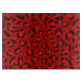 Roze strooktextuurpatroon. snijplank (Voorkant)