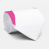 Roze Stropdas (Opgerold)