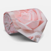 Roze Stropdas (Opgerold)