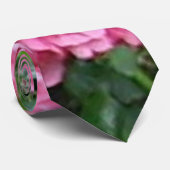 Roze Stropdas (Opgerold)