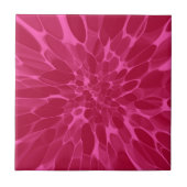 Roze Stropdas-kleurstof Tegeltje (Voorkant)