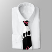Roze Stropdas voor koolstofvoetafdruk (Gebonden)
