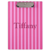 Roze stropen klembord (Voorkant)
