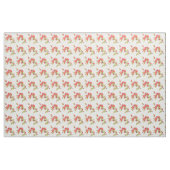 Roze structuur bloesems Aangepaste verbinding Stof (Yard (91,4 cm))