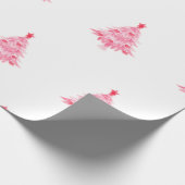 Roze structuur cadeaupapier (Hoek)