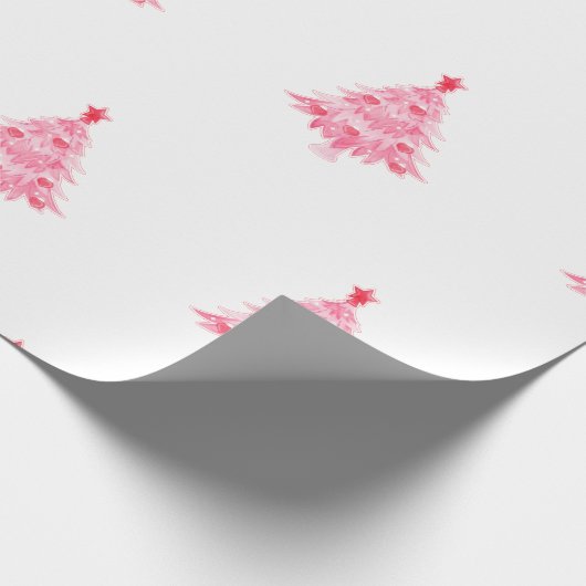 Roze structuur cadeaupapier (Hoek)