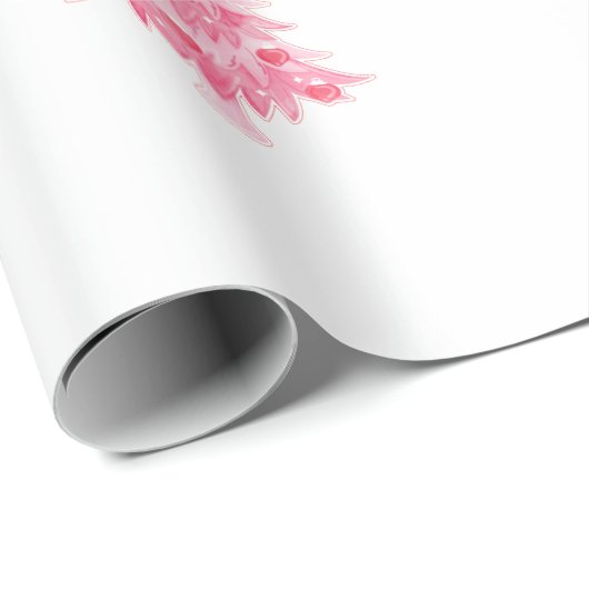 Roze structuur cadeaupapier (Rol Hoek)