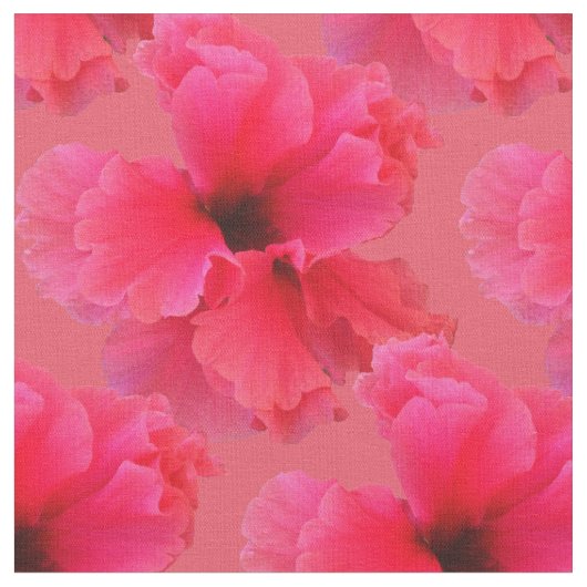 Roze structuur voor Floral van Hibiscus Stof (Close Up)