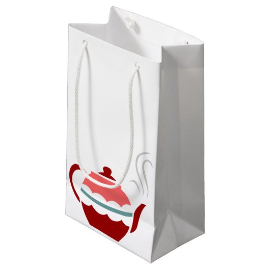 Roze stuurgroep klein cadeauzakje (Voorkant Gekanteld)