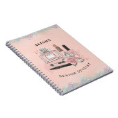 Roze Stylist Essentials Notitieboek (Rechterzijde)