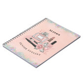 Roze Stylist Essentials Notitieboek (Linkerzijde)
