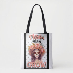 Roze Suiker Skull Delights Tote Bag